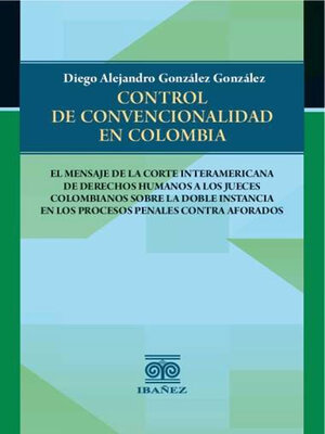 cover image of Control de convencionalidad en Colombia